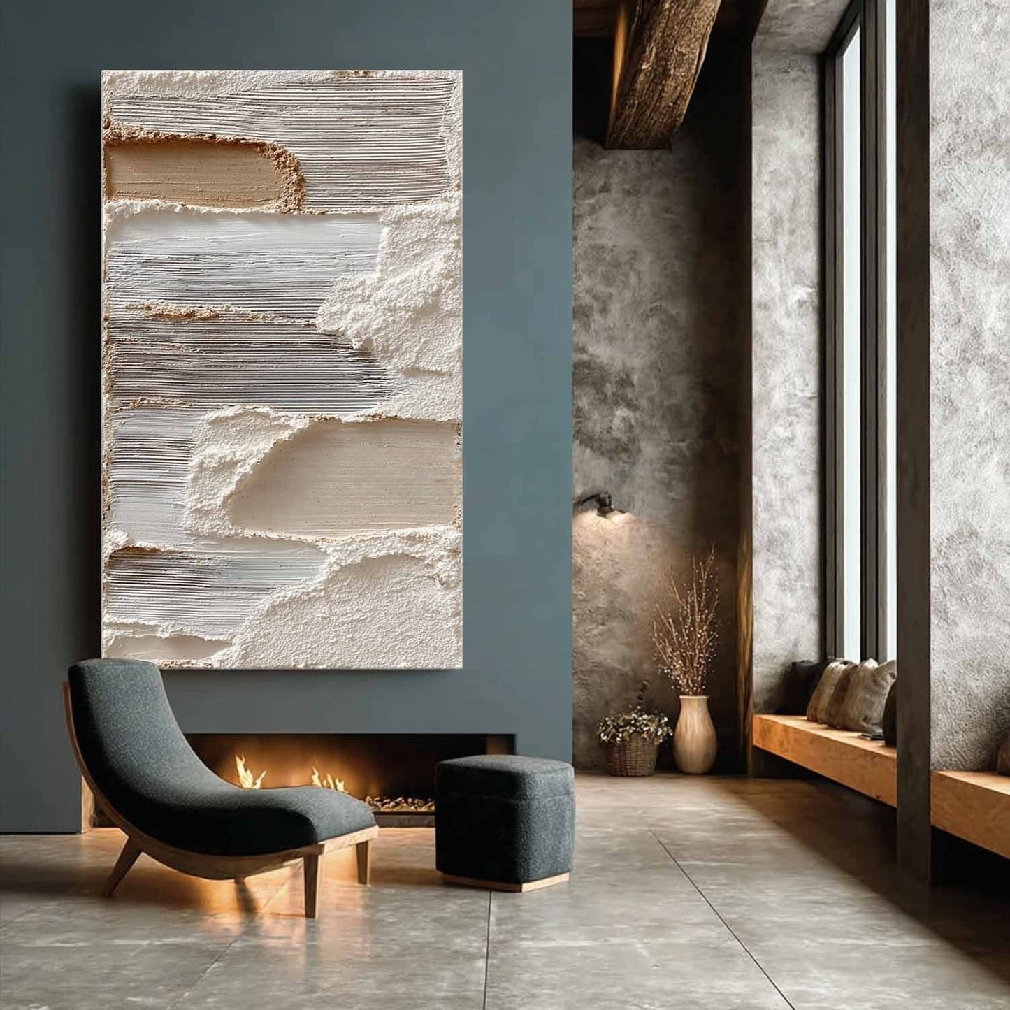 3D Textured Abstract Wall Art CZ0034 - Viral Wall Art